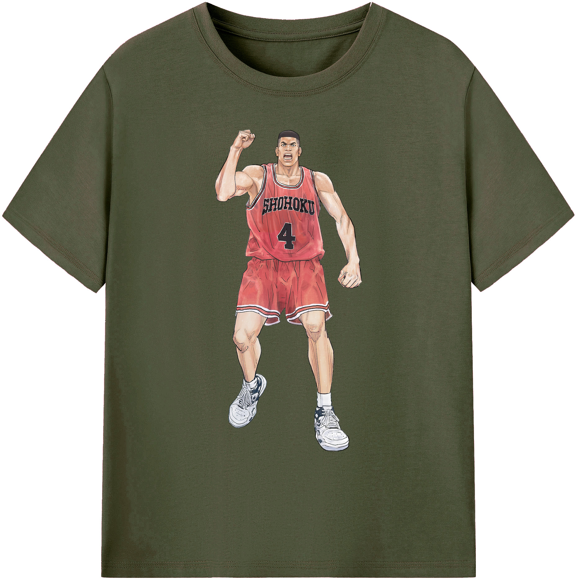（画像用） SLAM DUNK／スラムダンク 綿100％ メンズ半袖Tシャツ｜肌触りやわらか＆通気性